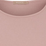 MARTA DU CHATEAU Marta du Chateau dam långärmad t-shirt MdcAster 4906 LS Tee Rosa Blush