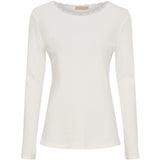 MARTA DU CHATEAU Marta du Chateau dam långärmad t-shirt MdcBelinda 24160 LS Tee Panna