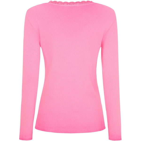 MARTA DU CHATEAU Marta du Chateau dam långärmad t-shirt MdcCalista 2500 LS Tee Fuxia Neo