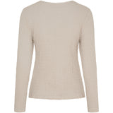 MARTA DU CHATEAU Marta du Chateau dam långärmad t-shirt MdcVionne 38915M Robyn LS Tee Beige418