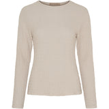 MARTA DU CHATEAU Marta du Chateau dam långärmad t-shirt MdcVionne 38915M Robyn LS Tee Beige418