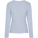MARTA DU CHATEAU Marta du Chateau dam långärmad t-shirt MdcVionne 38915M Robyn LS Tee LightBlue66