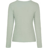 MARTA DU CHATEAU Marta du Chateau dam långärmad t-shirt MdcVionne 38915M Robyn LS Tee Mint370