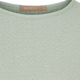 MARTA DU CHATEAU Marta du Chateau dam långärmad t-shirt MdcVionne 38915M Robyn LS Tee Mint370