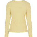 MARTA DU CHATEAU Marta du Chateau dam långärmad t-shirt MdcVionne 38915M Robyn LS Tee Yellow536