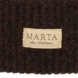 MARTA DU CHATEAU Marta du Chateau dam mössa MdcDelie 151512 Hats Brown