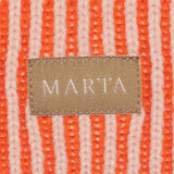 MARTA DU CHATEAU Marta du Chateau dam mössa MdcVeronica T1271 Hats Rose/Orange