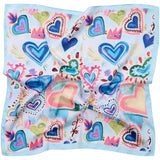MARTA DU CHATEAU Marta du Chateau dam scarf MdcFinja BA-Scarf Scarf Blue3329