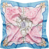 MARTA DU CHATEAU Marta du Chateau dam scarf MdcFinja BA-Scarf Scarf Blue3533