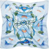 MARTA DU CHATEAU Marta du Chateau dam scarf MdcFinja BA-Scarf Scarf Blue3540