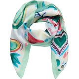 MARTA DU CHATEAU Marta du Chateau dam scarf MdcFinja BA-Scarf Scarf Green3329