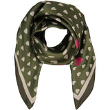 MARTA DU CHATEAU Marta du Chateau dam scarf MdcFinja BA-Scarf Scarf Green4250
