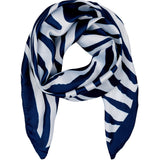 MARTA DU CHATEAU Marta du Chateau dam scarf MdcFinja BA-Scarf Scarf Navy4059