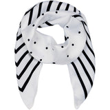 MARTA DU CHATEAU Marta du Chateau dam scarf MdcFinja BA-Scarf Scarf White4055