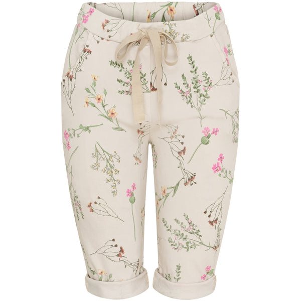 MARTA DU CHATEAU Marta du Chateau dam shorts MdcCarlotta 21915 Shorts Beige