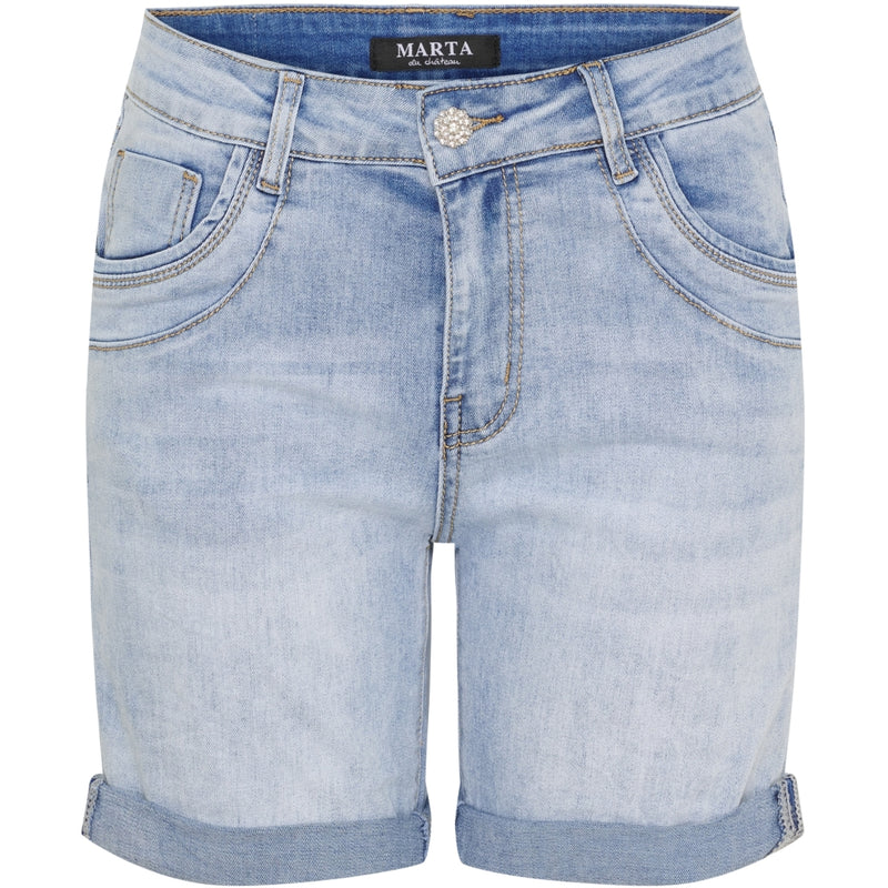 MARTA DU CHATEAU Marta du Chateau dam shorts MdcInger MDC206-26150 Shorts Denim