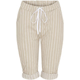 MARTA DU CHATEAU Marta du Chateau dam shorts MdcLiana 21909 Shorts Beige