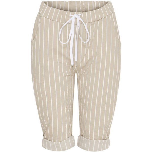 MARTA DU CHATEAU Marta du Chateau dam shorts MdcLiana 21909 Shorts Beige