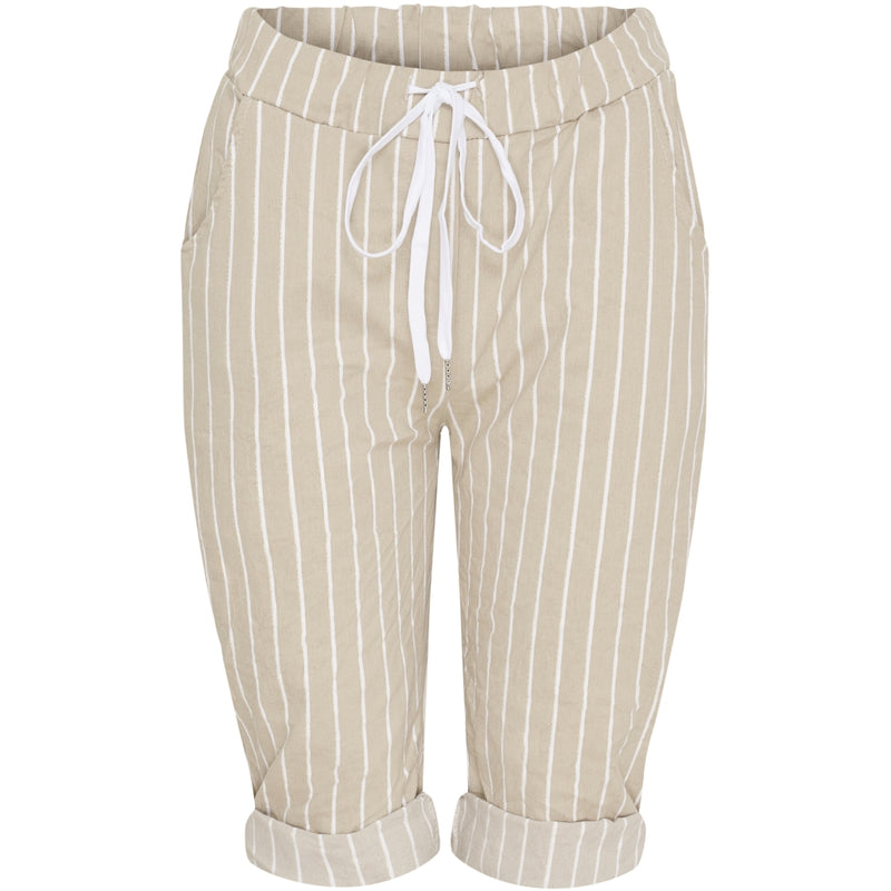 MARTA DU CHATEAU Marta du Chateau dam shorts MdcLiana 21909 Shorts Beige