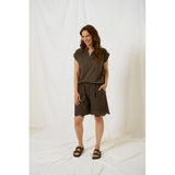 MARTA DU CHATEAU Marta du Chateau dam shorts MdcLiselotte 8377 Shorts Moro