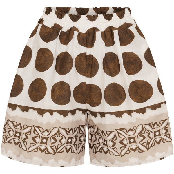 MARTA DU CHATEAU Marta du Chateau dam shorts MdcSiena 256197 Shorts Beige/MoroAMioe431