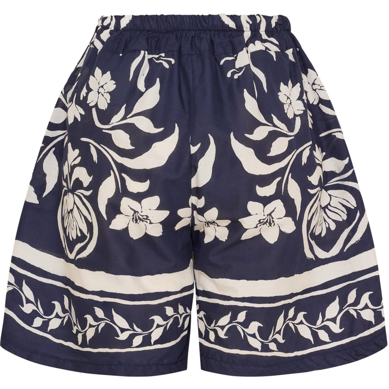 MARTA DU CHATEAU Marta du Chateau dam shorts MdcSiena 256197 Shorts Bianco/BlueGN4133