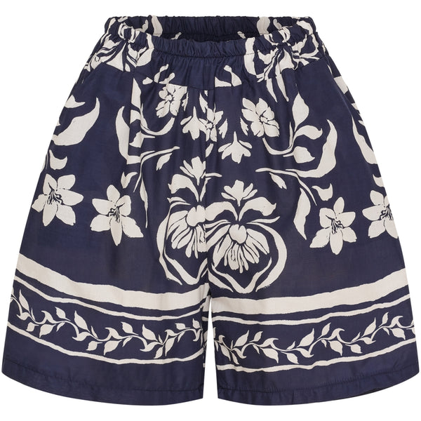 MARTA DU CHATEAU Marta du Chateau dam shorts MdcSiena 256197 Shorts Bianco/BlueGN4133
