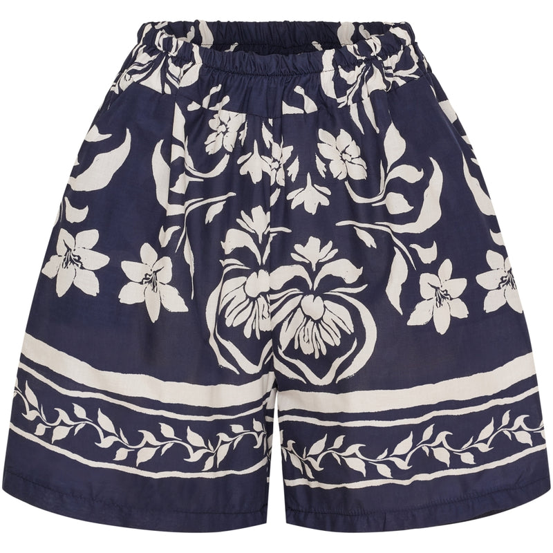 MARTA DU CHATEAU Marta du Chateau dam shorts MdcSiena 256197 Shorts Bianco/BlueGN4133