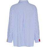 MARTA DU CHATEAU Marta du Chateau dam skjorta MdcBrith 2625/1 Shirt Sky Blue