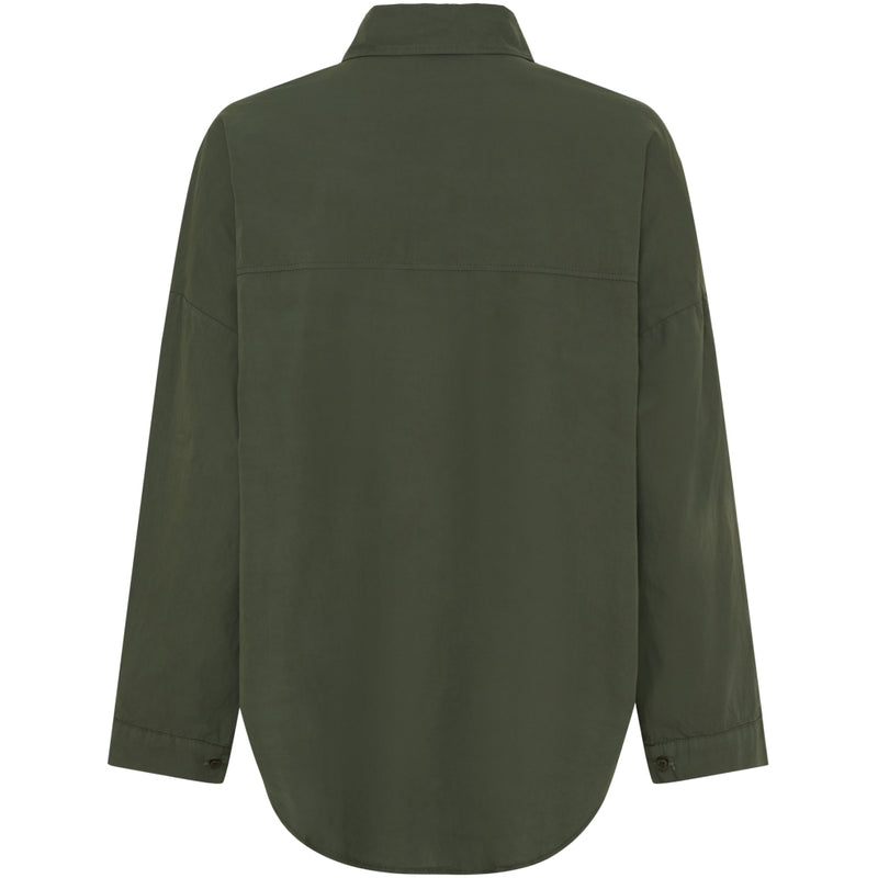 MARTA DU CHATEAU Marta du Chateau dam skjorta MdcCecile 85530 Shirt Military3089