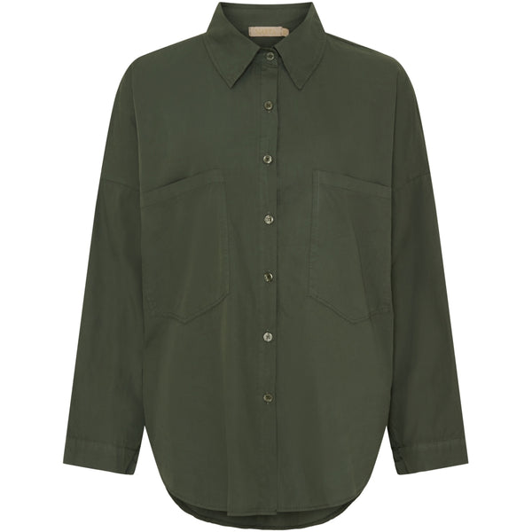 MARTA DU CHATEAU Marta du Chateau dam skjorta MdcCecile 85530 Shirt Military3089