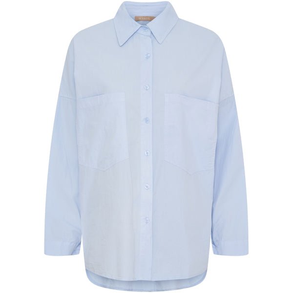 MARTA DU CHATEAU Marta du Chateau dam skjorta MdcCecile 85530 Shirt Sky5437