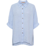 MARTA DU CHATEAU Marta du Chateau dam skjorta MdcCirelle 86250 Shirt Cielo