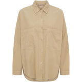 MARTA DU CHATEAU Marta du Chateau dam skjorta MdcColine 258037 Shirt Cappuccino5038