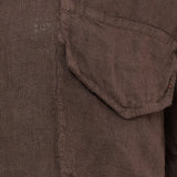 MARTA DU CHATEAU Marta du Chateau dam skjorta MdcDaira 266152 Shirt Mocha93913