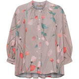 MARTA DU CHATEAU Marta du Chateau dam skjorta MdcEivor 8325 Shirt Fango7249
