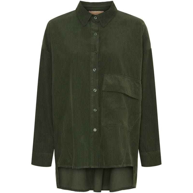 MARTA DU CHATEAU Marta du Chateau dam skjorta MdcGiselle 248056 Shirt Military3089