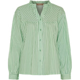 MARTA DU CHATEAU Marta du Chateau dam skjorta MdcKalina 7881 Shirt Verde5888tpg
