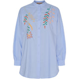 MARTA DU CHATEAU Marta du Chateau dam skjorta MdcKamma 268192 Shirt Celeste