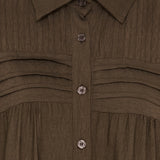 MARTA DU CHATEAU Marta du Chateau dam skjorta MdcLagoon 7546 Shirt Moro