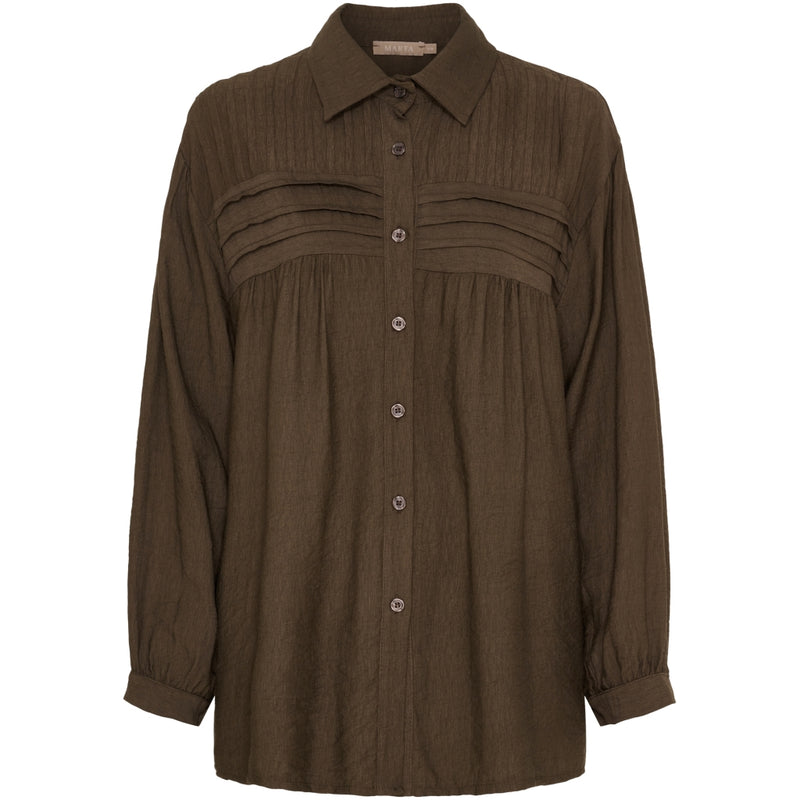 MARTA DU CHATEAU Marta du Chateau dam skjorta MdcLagoon 7546 Shirt Moro