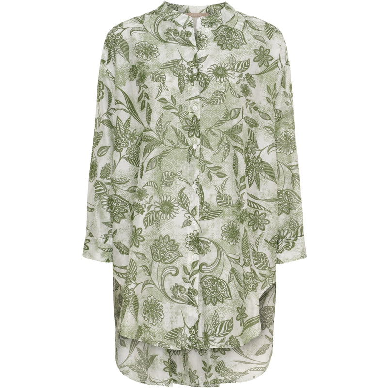 MARTA DU CHATEAU Marta du Chateau dam skjorta MdcLucca 259095 Shirt Military