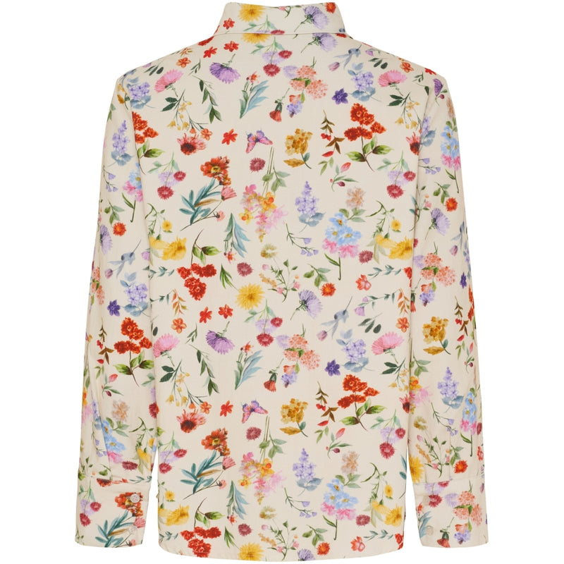MARTA DU CHATEAU Marta du Chateau dam skjorta MdcMagnolia 258042V Shirt Beige Print