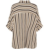 MARTA DU CHATEAU Marta du Chateau dam skjorta MdcMossie 7487C Shirt Camel/brown