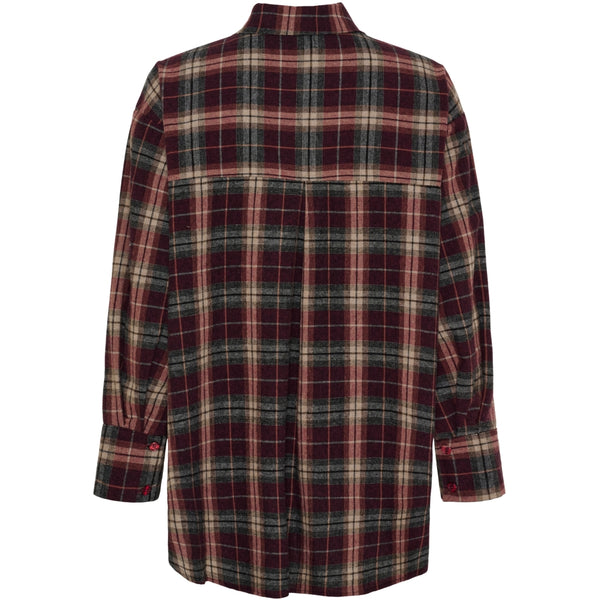 MARTA DU CHATEAU Marta du Chateau dam skjorta MdcOrlanda 7497 Shirt Bordeaux4