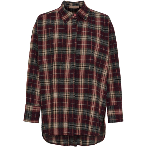 MARTA DU CHATEAU Marta du Chateau dam skjorta MdcOrlanda 7497 Shirt Bordeaux4