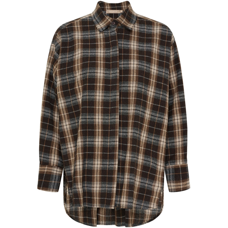 MARTA DU CHATEAU Marta du Chateau dam skjorta MdcOrlanda 7497 Shirt Moro