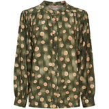 MARTA DU CHATEAU Marta du Chateau dam skjorta MdcSpinel 7606 Shirt Military636tpz