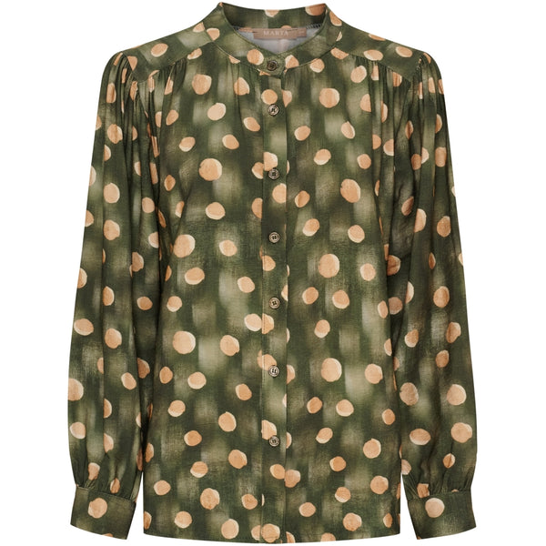 MARTA DU CHATEAU Marta du Chateau dam skjorta MdcSpinel 7606 Shirt Military636tpz