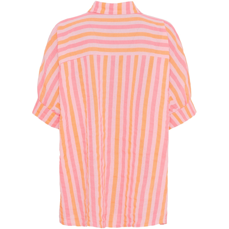MARTA DU CHATEAU Marta du Chateau dam skjorta MdcVirginia 7345 Shirt Fuxia Stripe